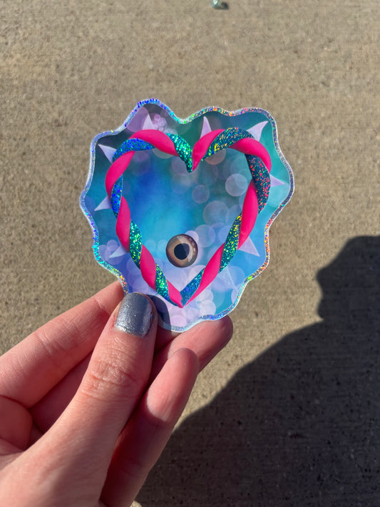 Spike Heart Sticker