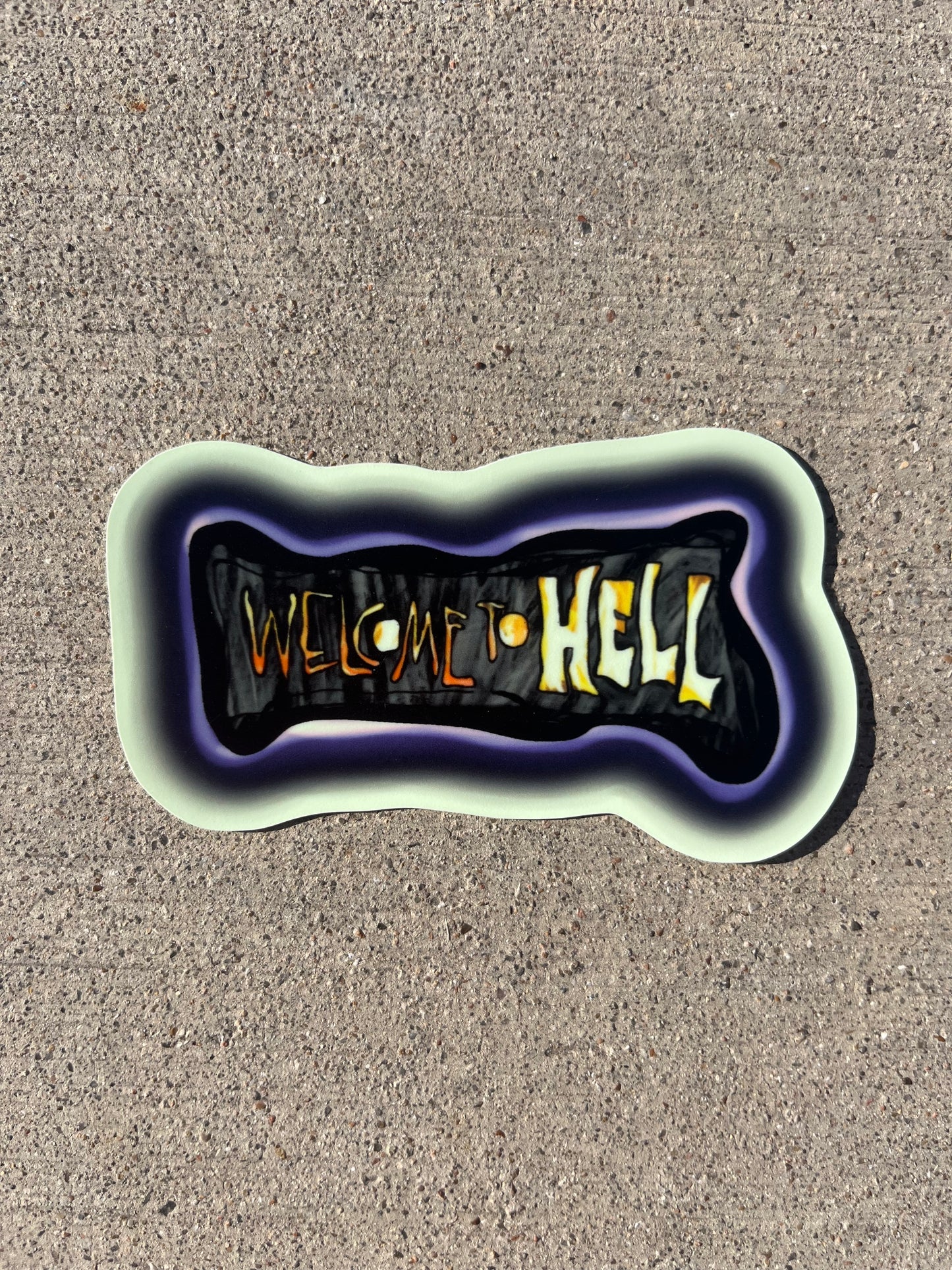 Welcome to Hell Sticker