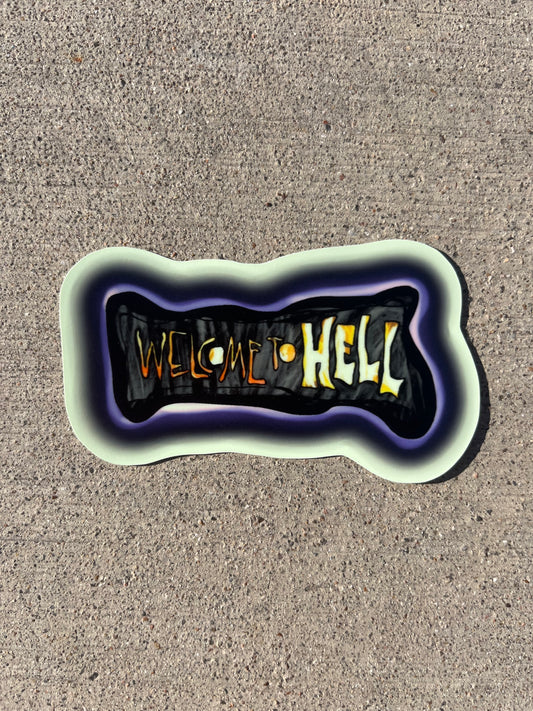Welcome to Hell Sticker